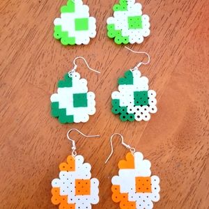 Yoshi eggs earrings
